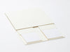 Ivory A5 Deep No Ribbon Gift Box Supplied Flat