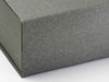 Sample Naked Grey A5 Deep Folding Gift Box Paper Detail