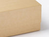 Natural kraft high quality gift box detail from Foldabox