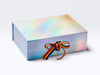Example of Rainbow Stripe Ribbon Featured on Rainbow Gift Box