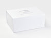 White A3 Deep Gift Box Featured with White Photo Frame