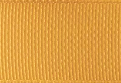 Yellow Gold Grosgrain Ribbon Sample for Slot Gift Boxes