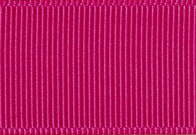 Hot Cerise Pink Grosgrain Ribbon Sample for Slot Gift Boxes