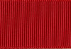 Bright Scarlet Red Grosgrain Ribbon for Slot Gift Boxes with Changeable Ribbon