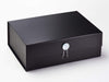 Rainbow Crystal Closure on Black A4 Deep Gift Box