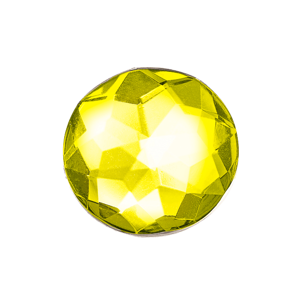 Yellow Diamond Decorative Gemstone Gift Box Closure Sample