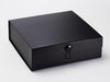 Black Large Gift Box featured with Black Gloss Dome Closure