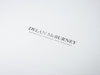 Custom Printed Black Logo to Lid of White Folding Gift Box