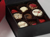 Small Black Gift Boxes for Luxury Chocolate Gift Packaging