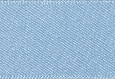 French Blue Recycled Satin Ribbon Sample from Foldabox