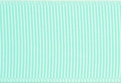 Mineral Ice Pastel Green Grosgrain Ribbon for Slot Gift Boxes