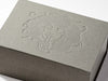 Naked Grey ® Gift Box with Custom Debossed Design