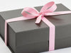 Natural Naked Grey® Gift Box with Pale Pink Ribbon