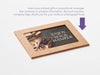 Natural Kraft Photo Frame for Gift Boxes