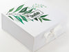 Example of Custom CMYK Digital Print Onto White Gift Box