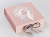 Pale Pink Medium Gift Boxes with changeable ribbon
