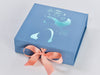 Example of Moonstone Ribbon Featured on Pale Blue Medium Gift Box