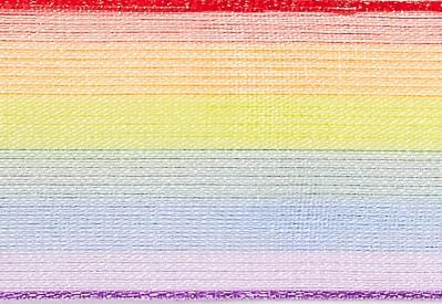 Rainbow Pastel Stripe Ribbon Sample