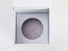 White Small Cube Gift Box with Assembled Insert