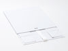 Sample White Large Slot Gift Box Supplied Flat