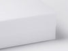 White Large Foldable Gift Box Sample Magnetic closure detail