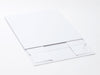 Sample White Large No Ribbon Folding Gift Box Supplied Flat