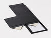 Black Large Cube Folding Gift Box Supplied Flat