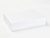 White A3 Shallow No Ribbon Gift Box Sample