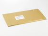 Black XL Deep Folded Flat Gift Box Sample Package from Foldabox