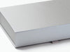 Silver A4 Shallow Gift Box Sample Detail