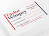 Example of Custom CMYK Digital Print Design Onto White Gift Box
