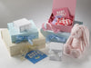 Baby Keepsake and Memory Gift Boxes in White, Ivory, Pink and Blue