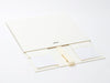 Ivory A4 Deep Slot Gift Box Supplied Flat