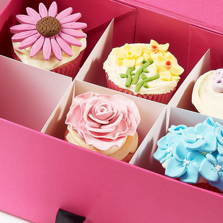Foldabox UK Slotted and Interlocked Cupcake iNserts for Gift Boxes