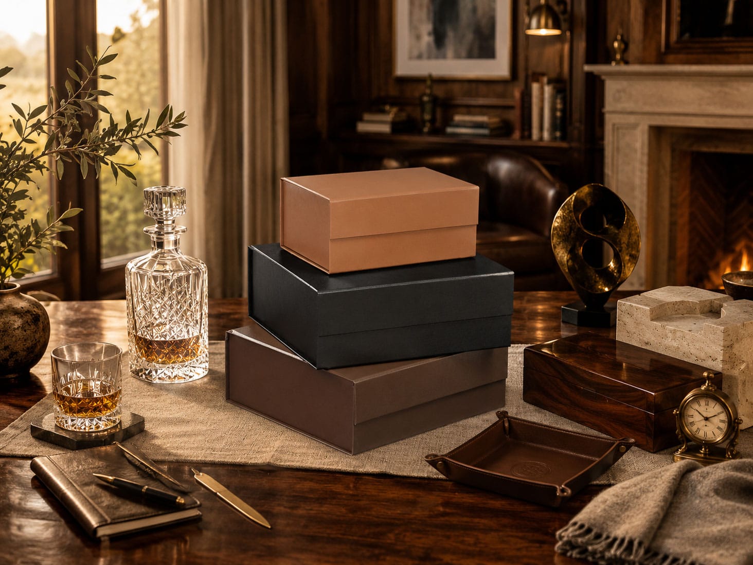 Introducing Our New Faux Leather Luxury Gift Boxes