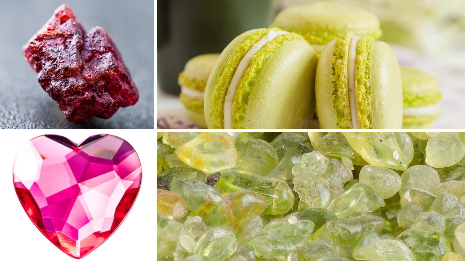 August Birthstones - learn more about the Peridot and Pink Spinel