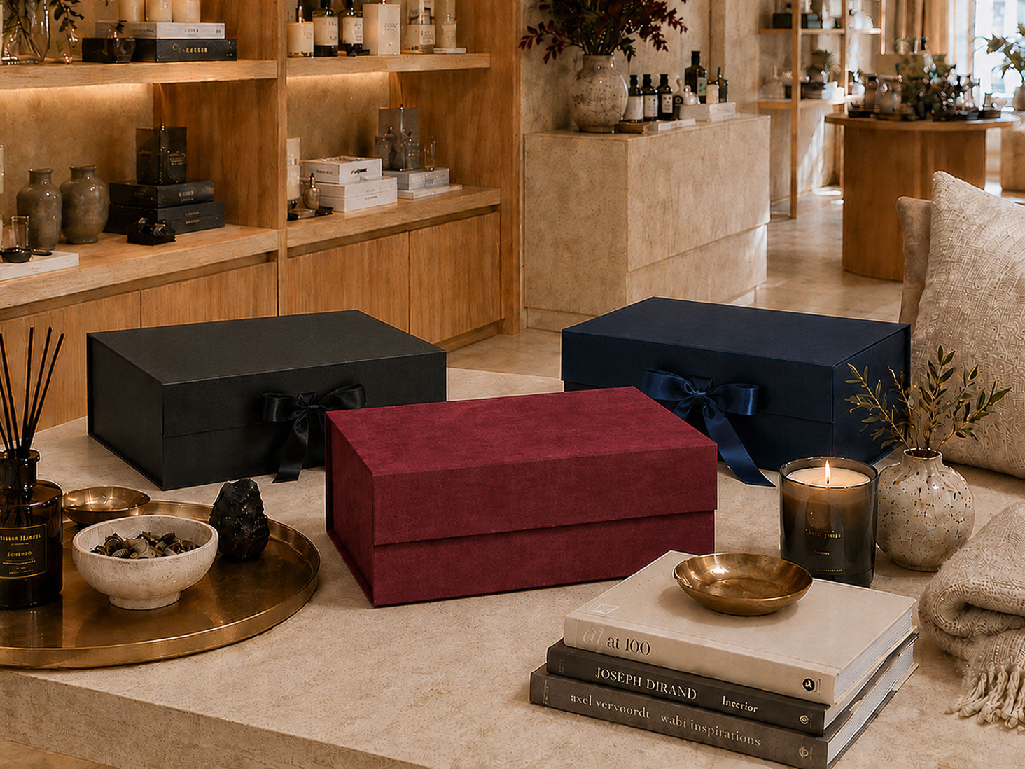 A4 Deep Magnetic Closure Gift Boxes