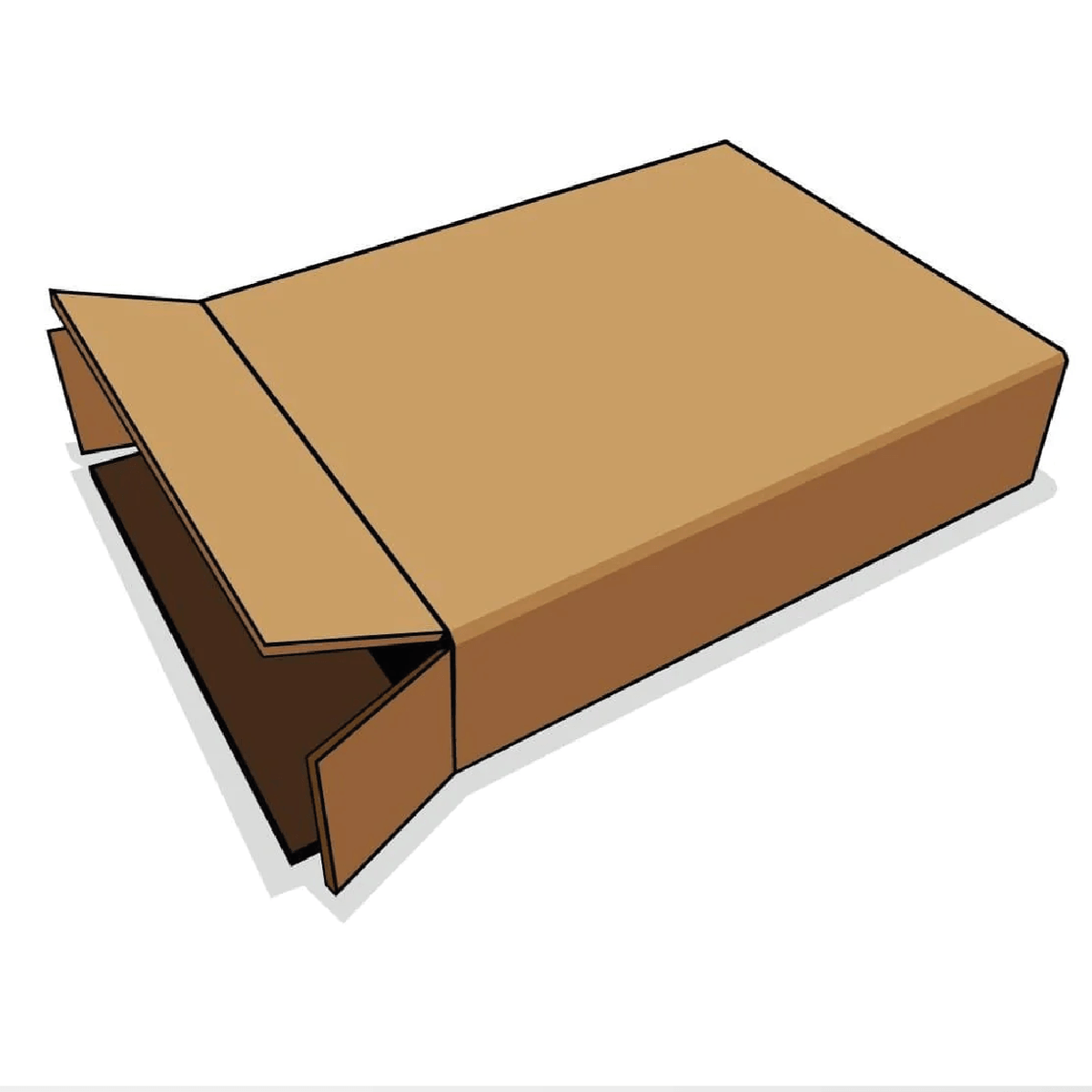 Sample A4 Shallow Gift Box Mailing Carton