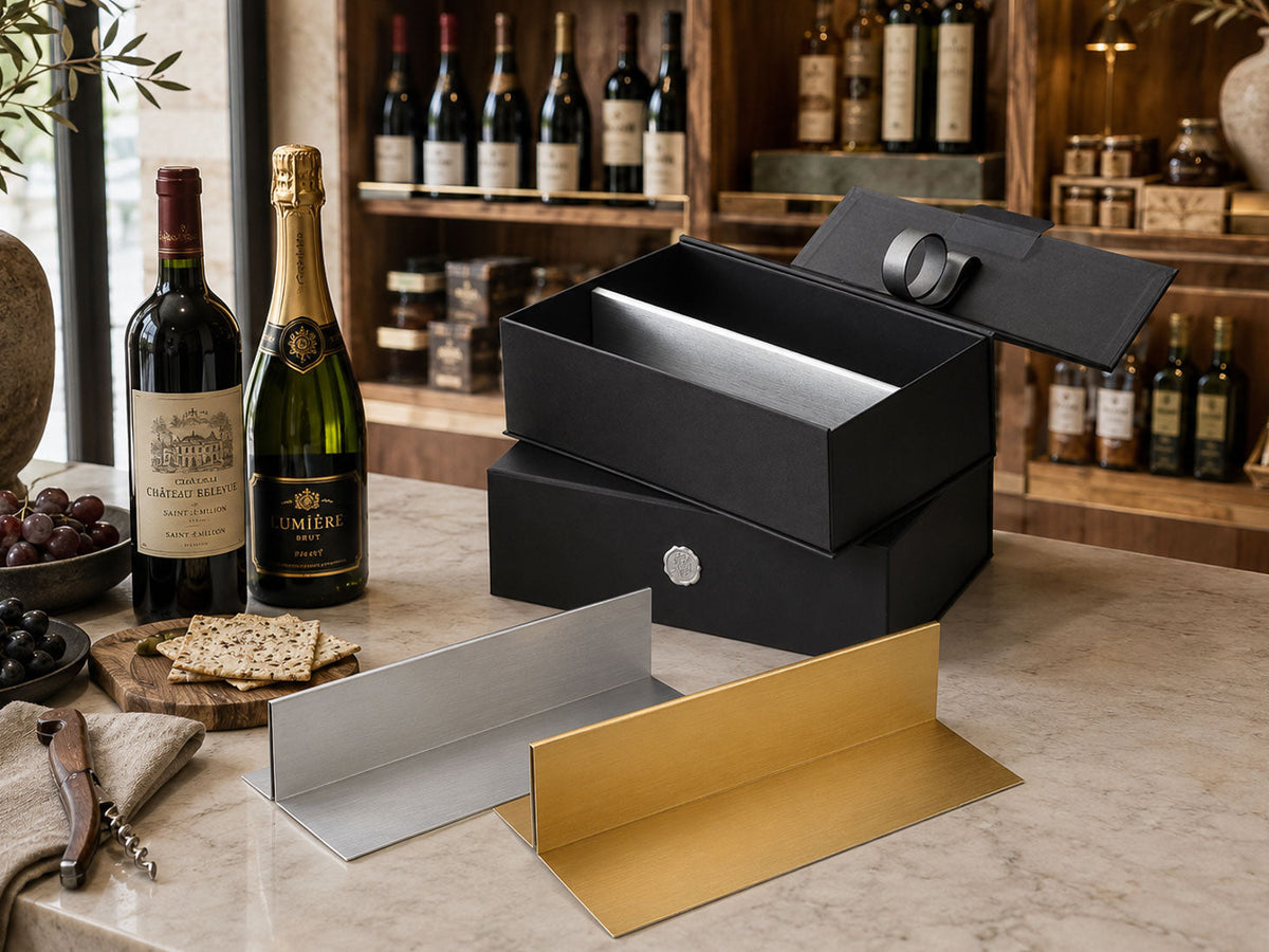 Double Bottle Gift Box Inserts