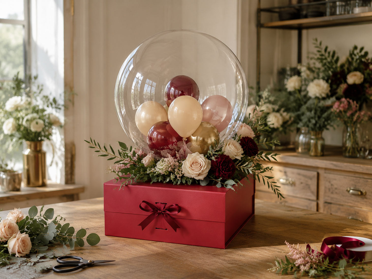 Gift Boxes for Floristry & Balloon Art