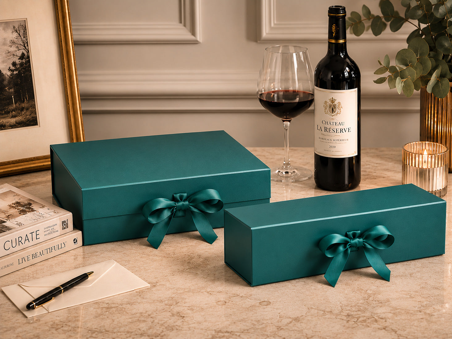 Forest Green Gift Boxes: Rich, Refined and Enduring