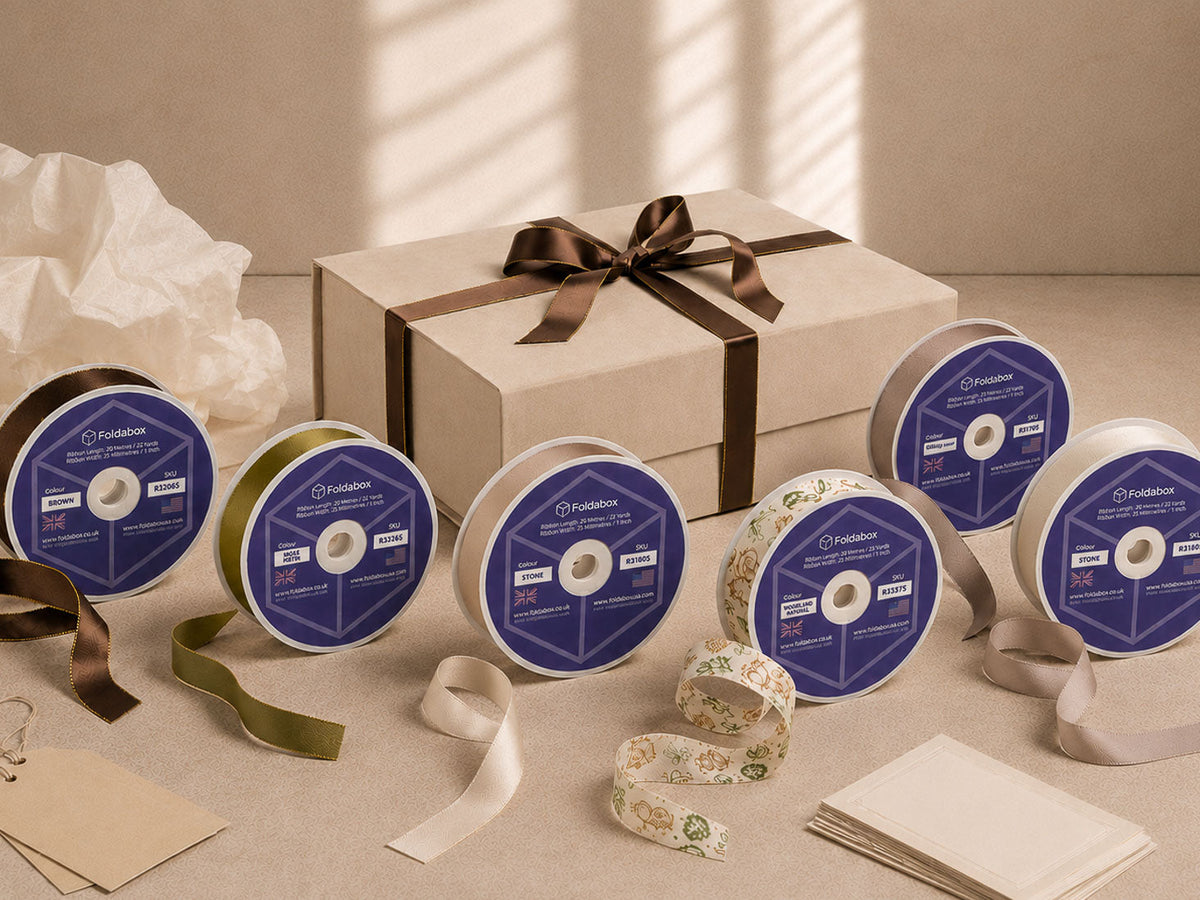 Ribbon Rolls for Luxury Gift Packaging
