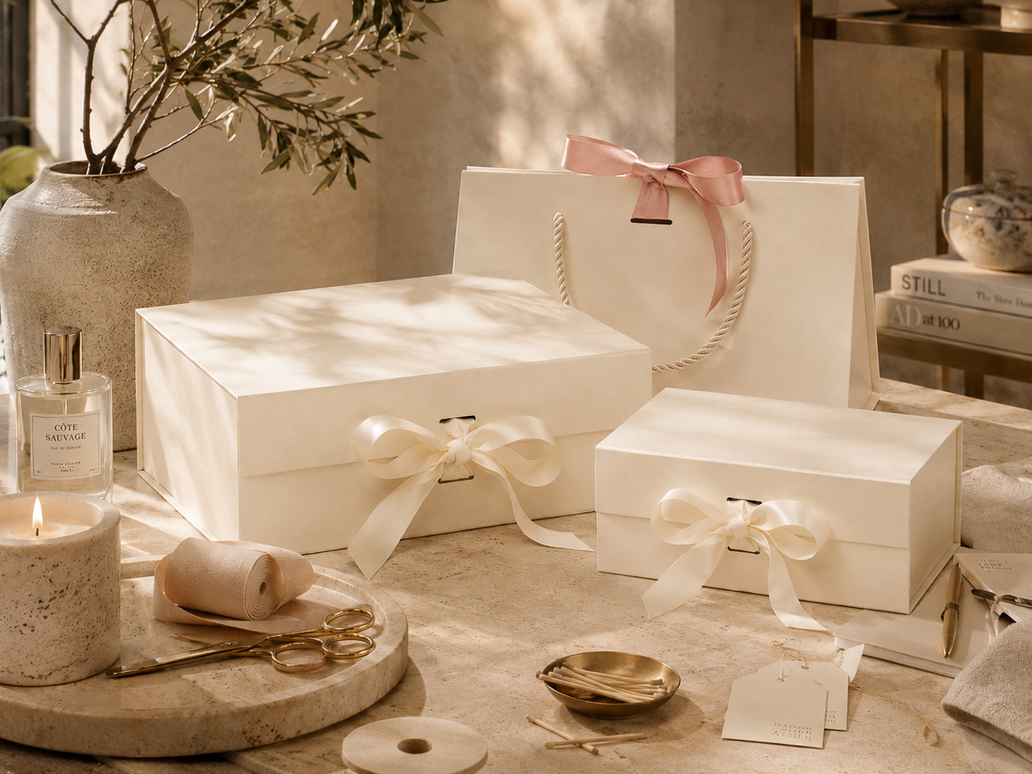 Ivory Gift Box Samples