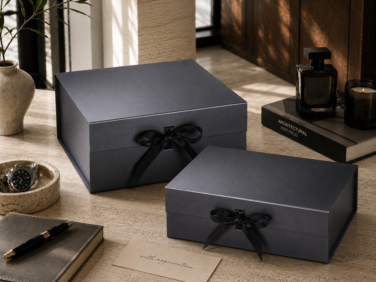Pewter Folding Gift Box Samples - Try Before Buying Bulk