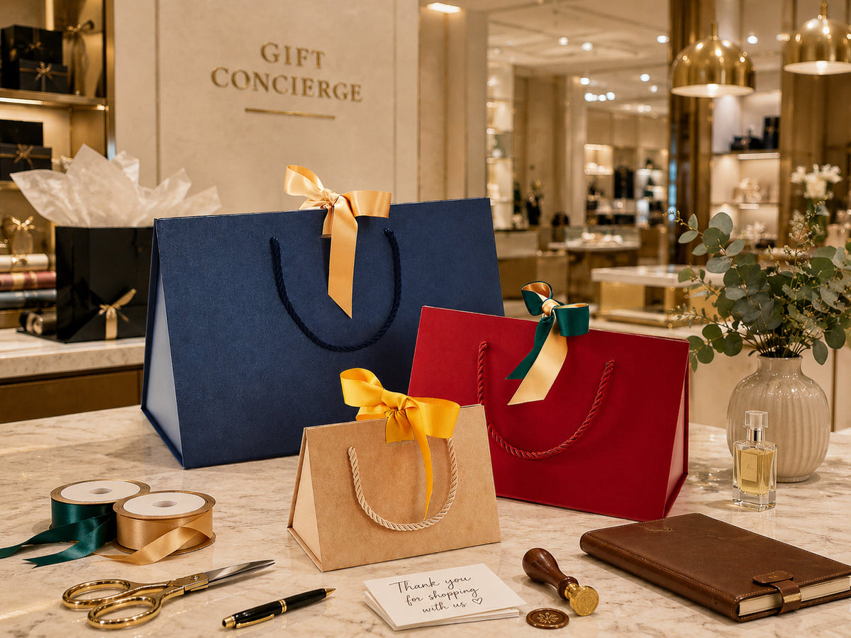 BoxBag® Samples For Luxury Retail Gift Packaging 