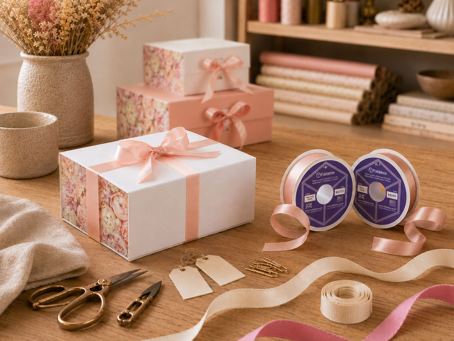 Ribbons for Gift Boxes