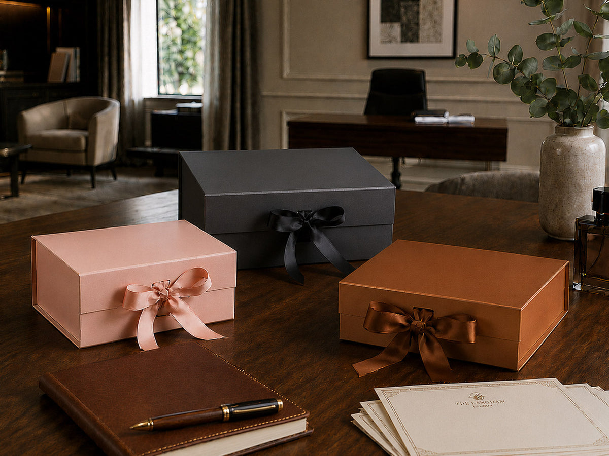 Metallic Luxury Gift Boxes