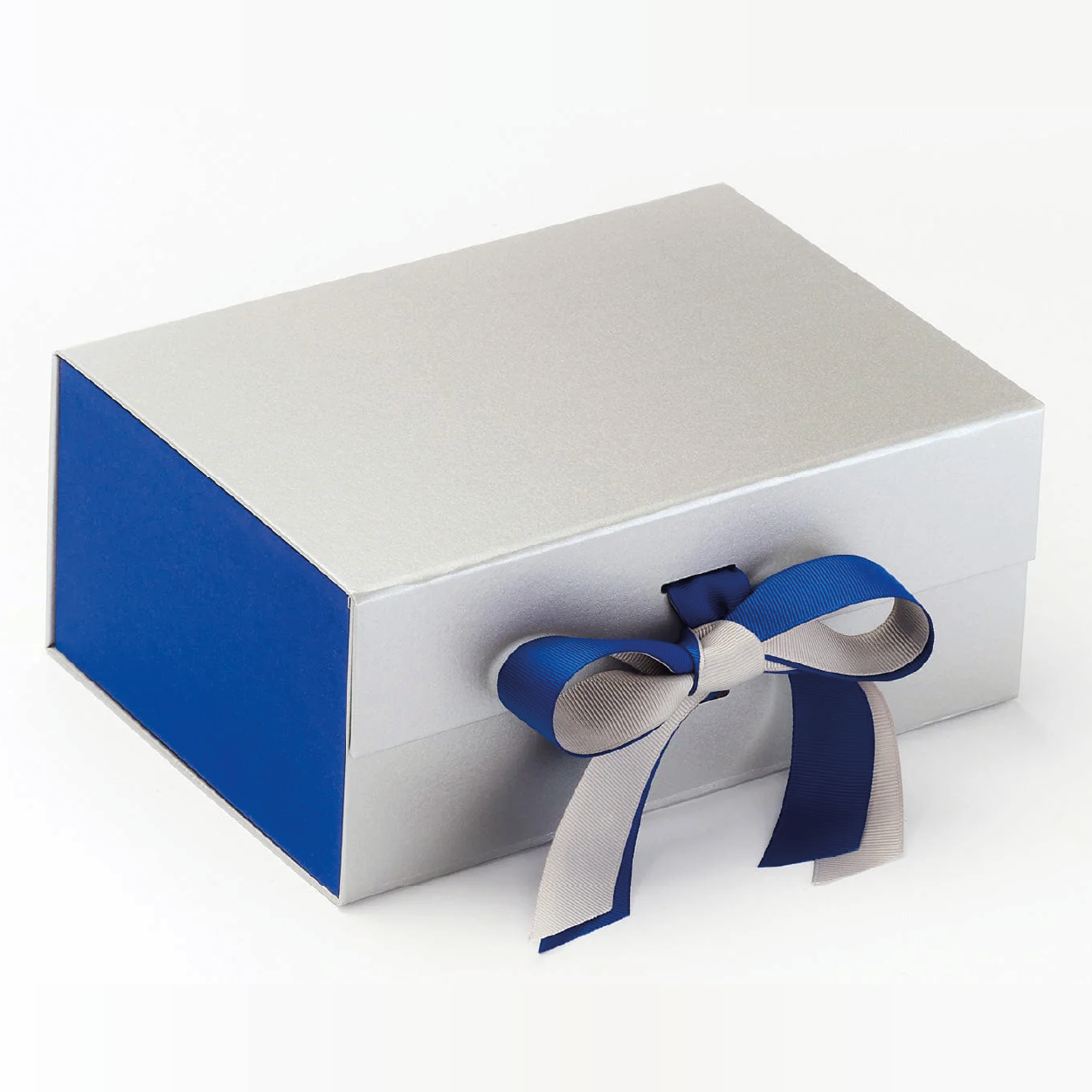 Cobalt Blue Ribbon and Decorative Closures for Gift Boxes
