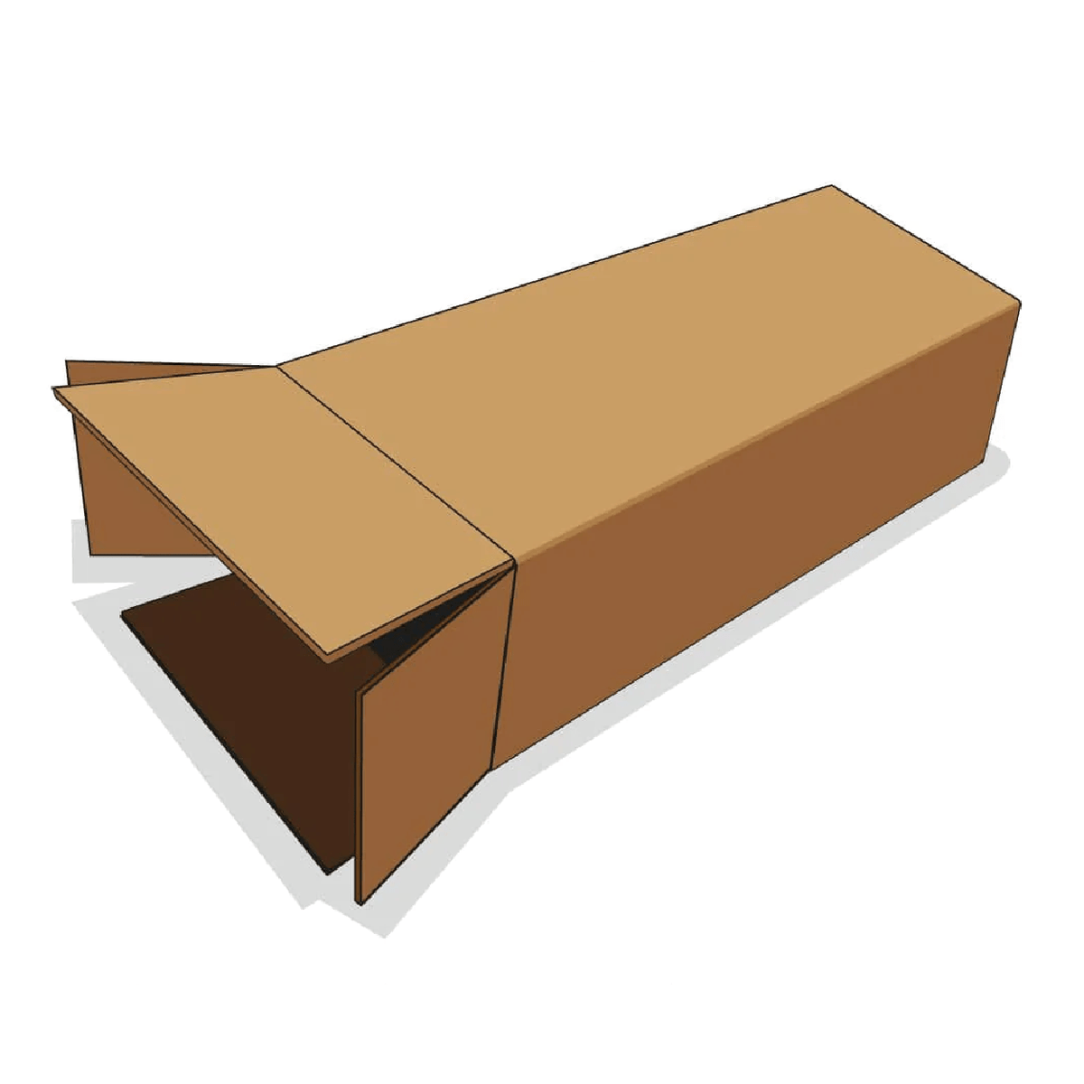 Sample Single Bottle Gift Box Mailing Carton