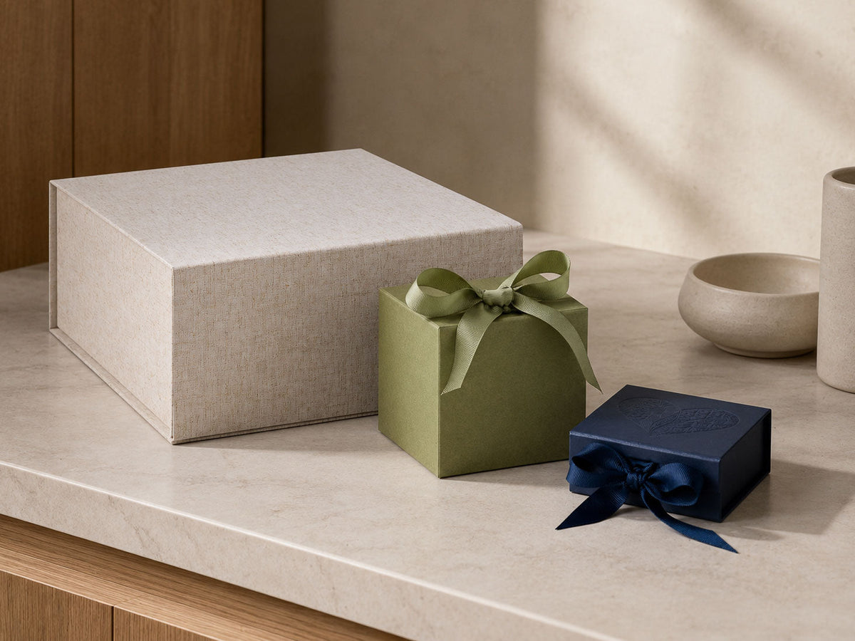 Square and Cube Gift Box Samples